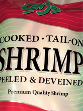 Load image into Gallery viewer, Cooked Shrimp 61/70 ct 2lb Bag $7.00
